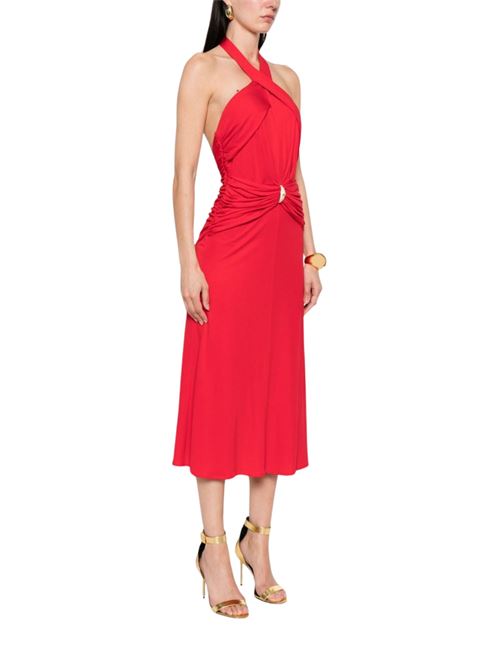 Abito donna rosso in viscosa Elisabetta Franchi | AB71952E2CG5
